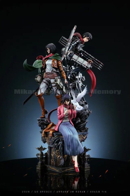 Mikasa Ackerman из «Attack on Titan» · LC Studio