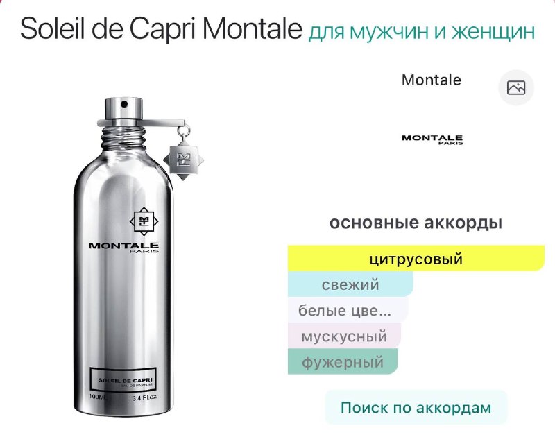 Montale Soleil de Capri