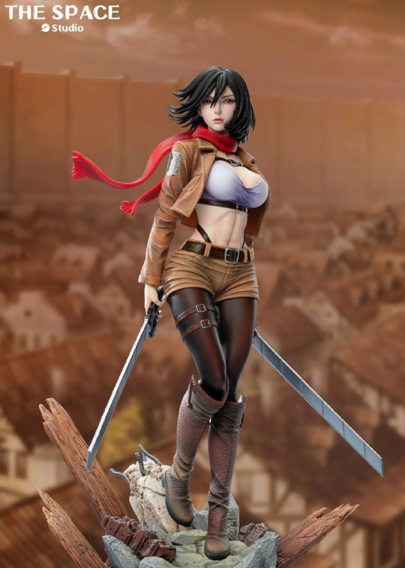 Mikasa Ackerman из «Attack on Titan» · The Space Studio