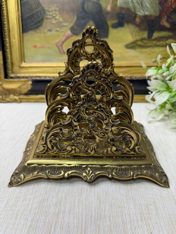 Антикварная салфетница