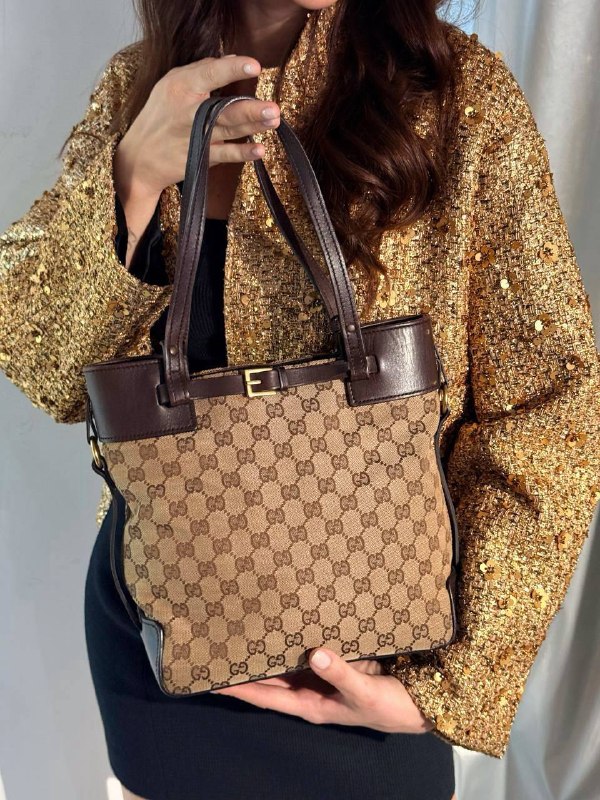 Сумка Gucci GG Canvas Tote