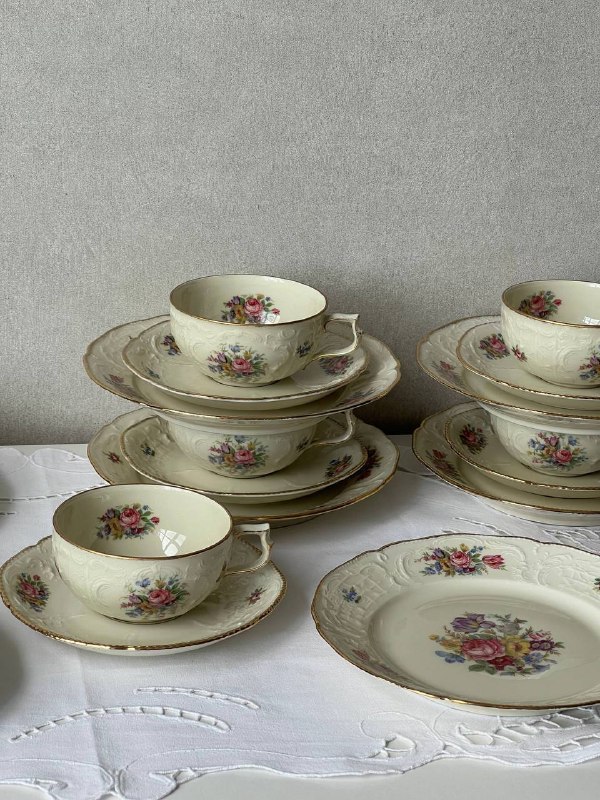 Чайное трио Rosenthal Sanssouci