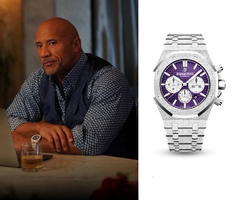 Хотите часы как у Дуэйн «Скала» Джонсона! А именно - Audemars Piguet Royal Oak F