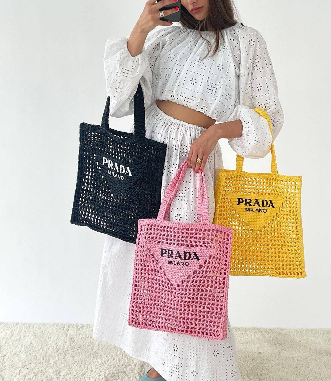 Сумка-тоут Prada