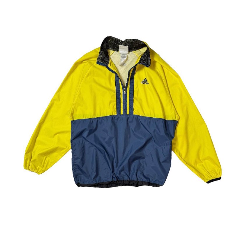 Adidas Yellow / Blue Anorak