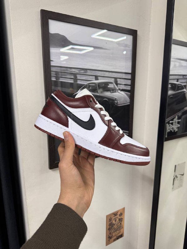 Nike Air Jordan 1 «Бордовые»