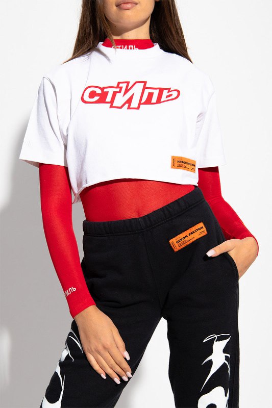 Оверсайз футболка Heron Preston