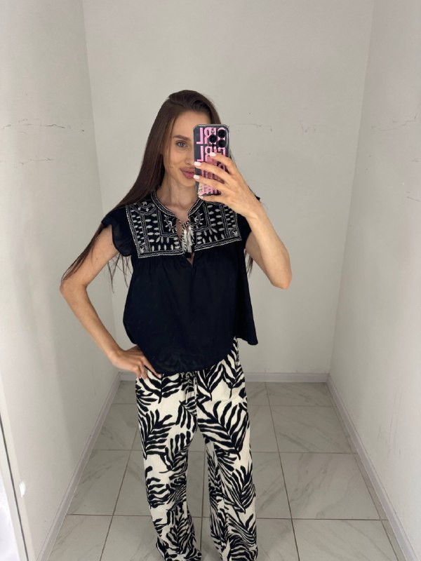 Брюки H&M (лён)