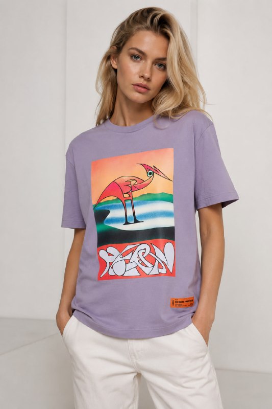 Оверсайз футболка Heron Preston