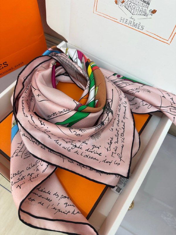 Платок Hermes Le Pegase
