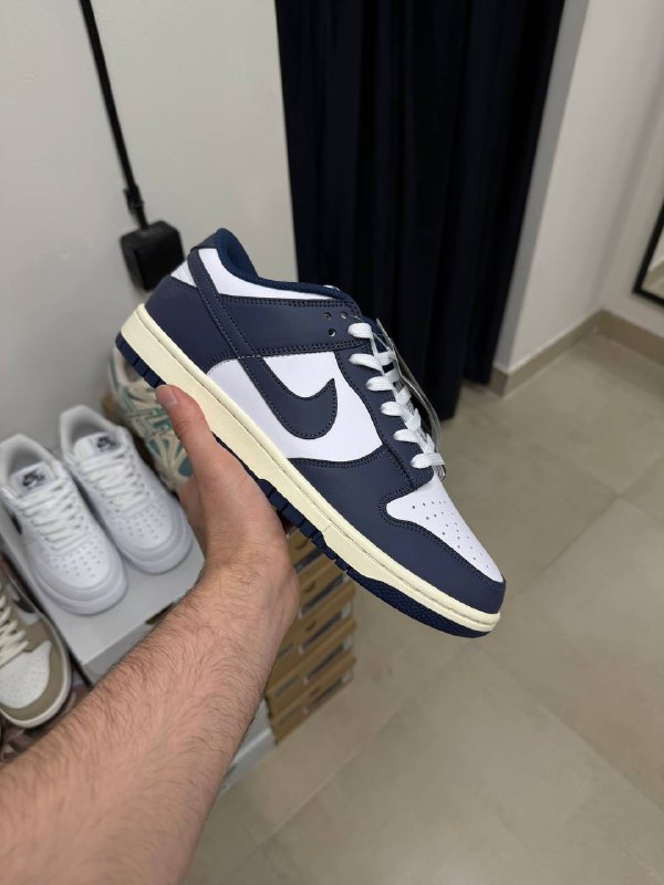 Nike Dunk «Бело-синие», «Бело-коричневые»