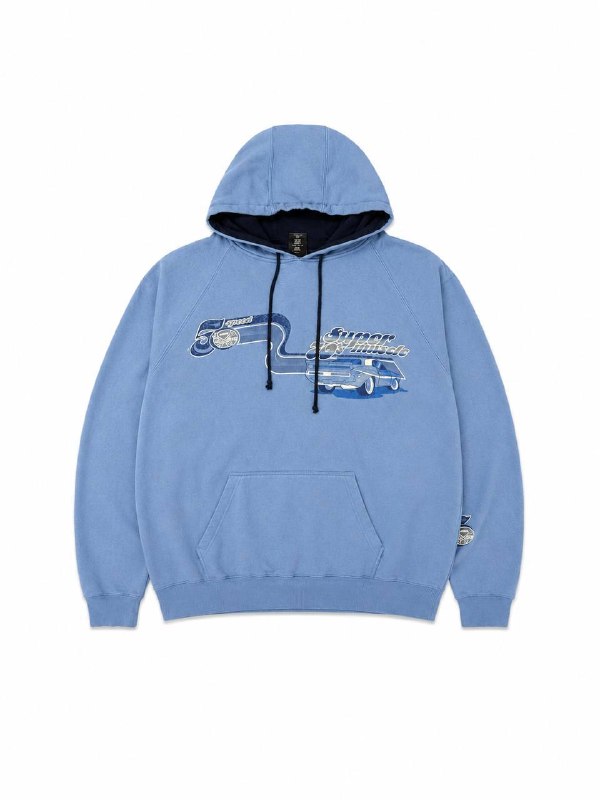 Top Heavy Blue Hoodie