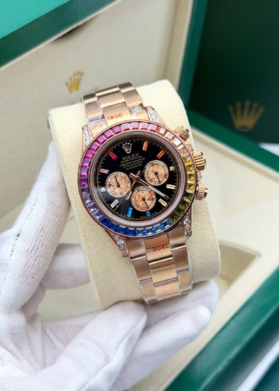 Часы Rolex с календарём, механика, сталь 904L