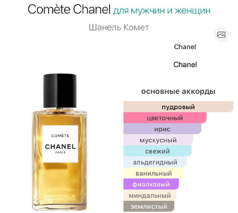 Chanel Comete