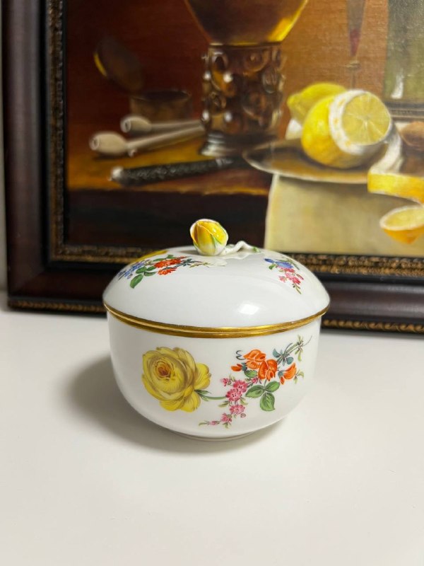 Сахарница / бонбоньерка Meissen