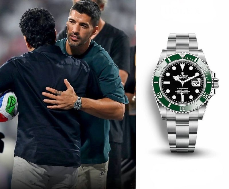 Часы как у Луиса Суареса! Встечайте легендарные ⌚Rolex Submariner - еще известны