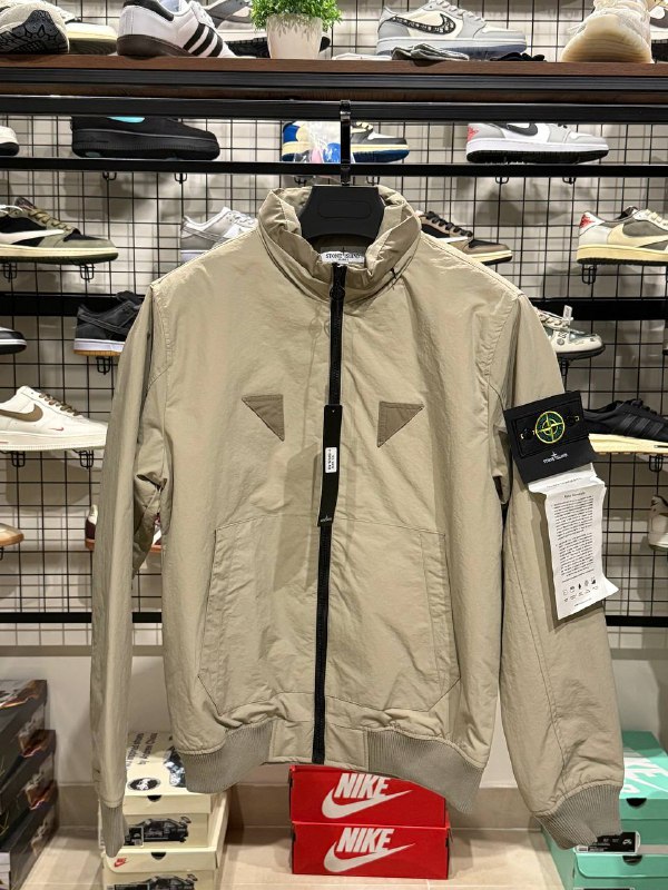 Ветровка Stone Island бежевая