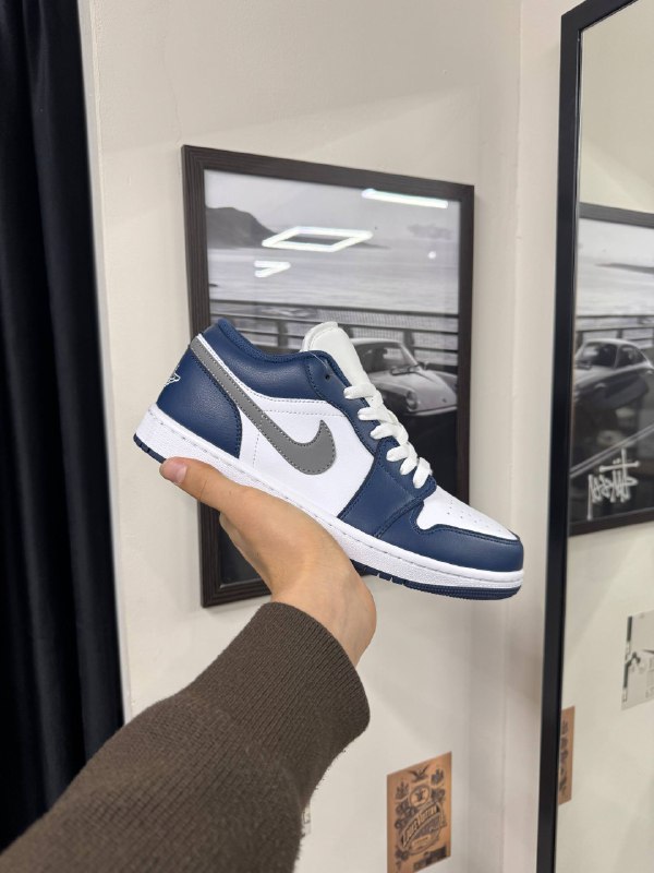 Nike Air Jordan 1 «Сине-серые»
