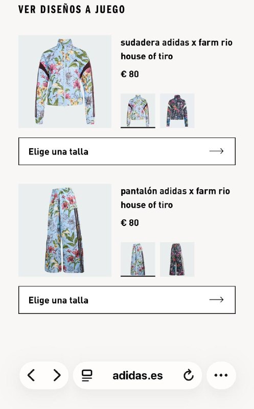 Спортивный костюм adidas × Farm Rio