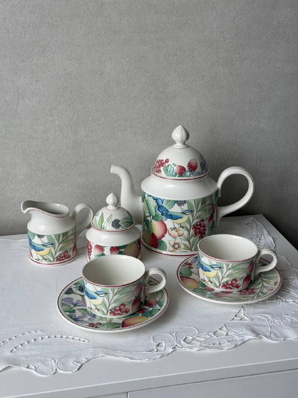 Чайный сервиз Villeroy&Boch на 2 персоны